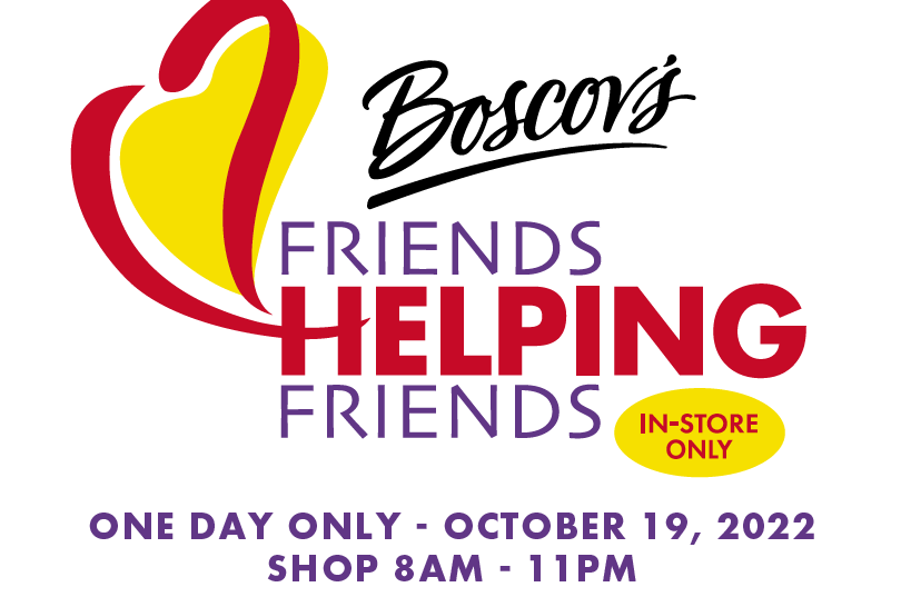 Boscov's Friends Helping Friends